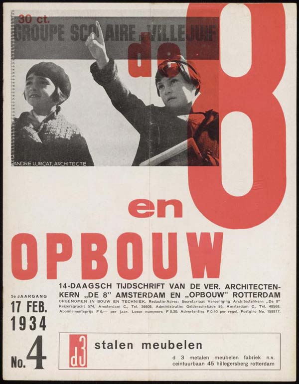 De 8 en Opbouw, Feb 1934